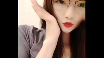 Cute Chinese Glasses Girl Live Fuck Cum Swallow 10