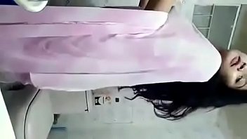 Sexy indian girl bathing