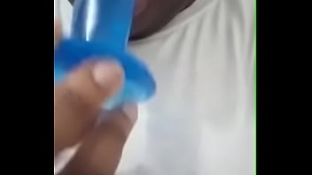 Ebony bbw sucking toy