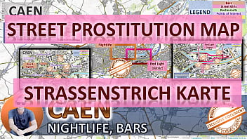 Caen, France, Sex Map, Street Map, Massage Parlours, Brothels, Whores, Callgirls, Bordell, Freelancer, Streetworker, Prostitutes